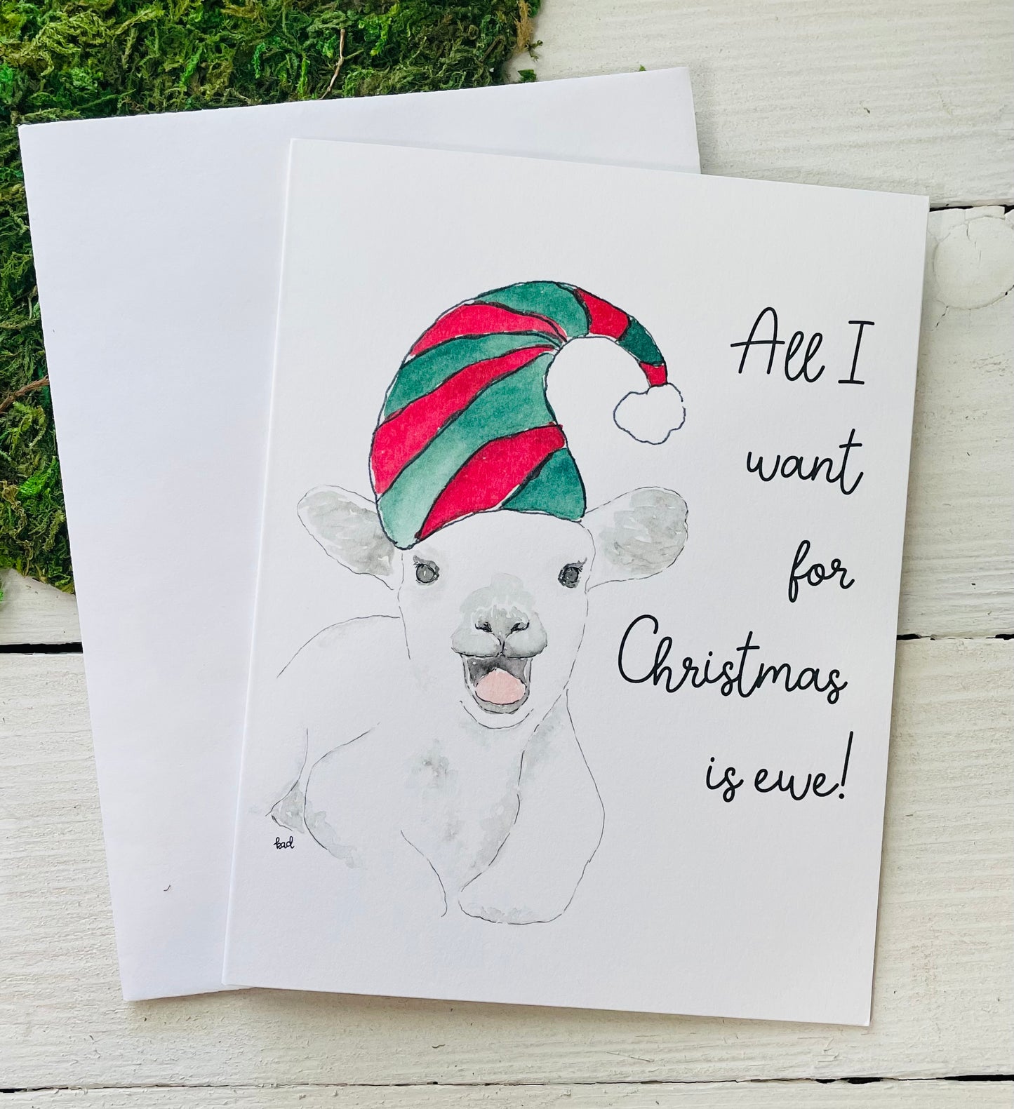 All I Want For Christmas Is Eww Card