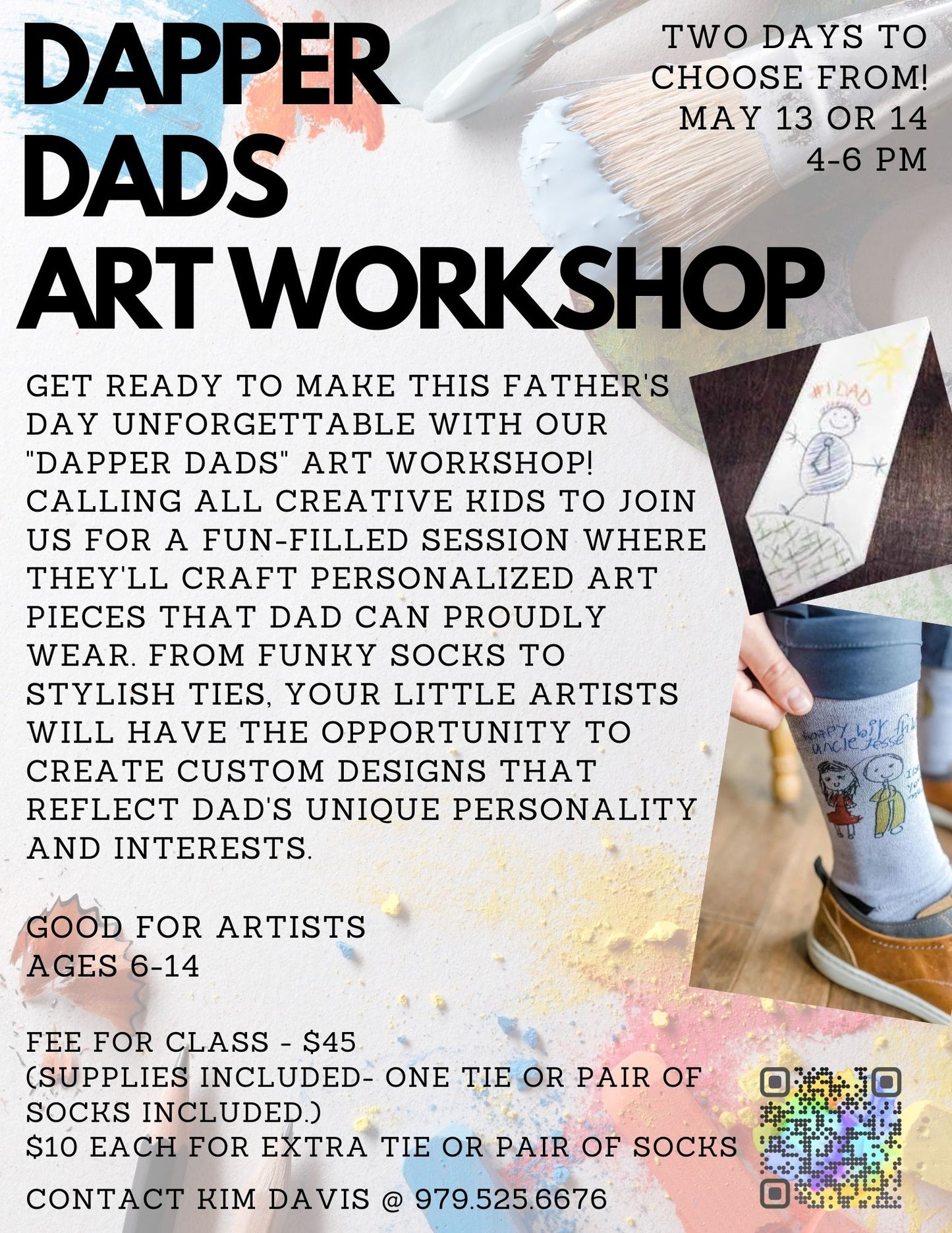 Dapper Dads Art Workshop