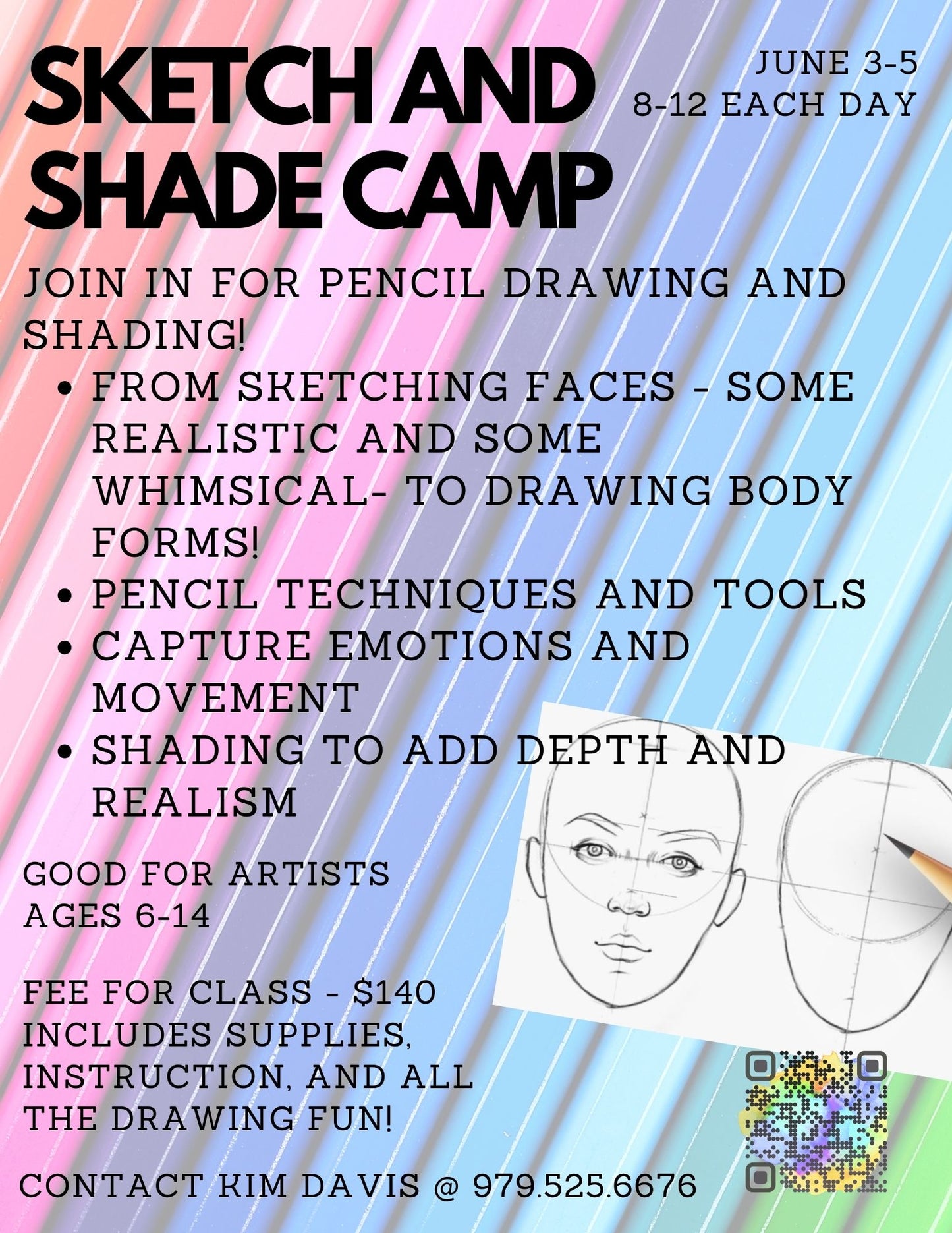 Sketch and Shade Art Camp