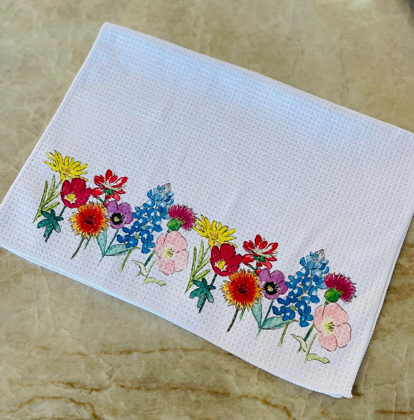 Texas Wildflowers Towel