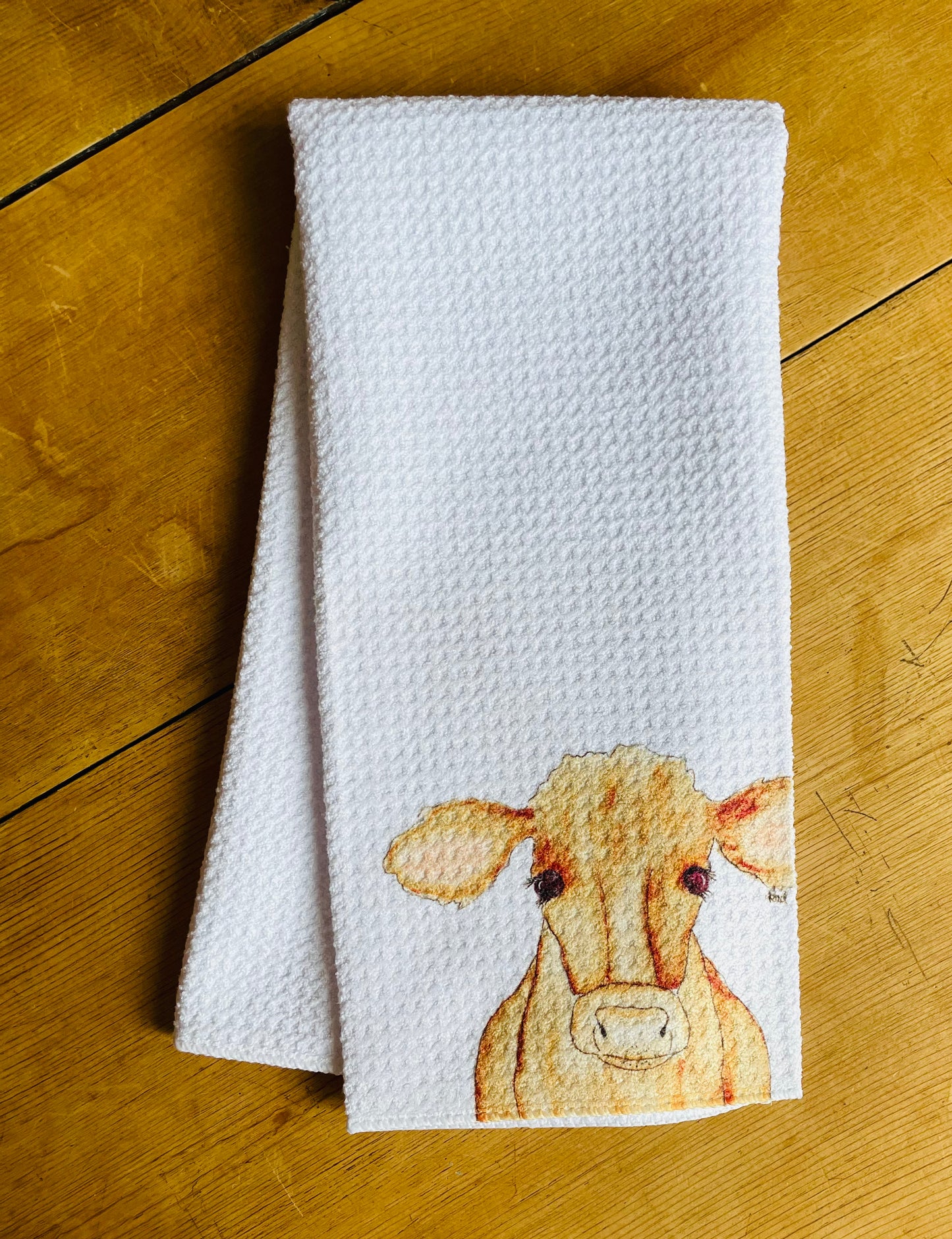 Brown Cow Towel