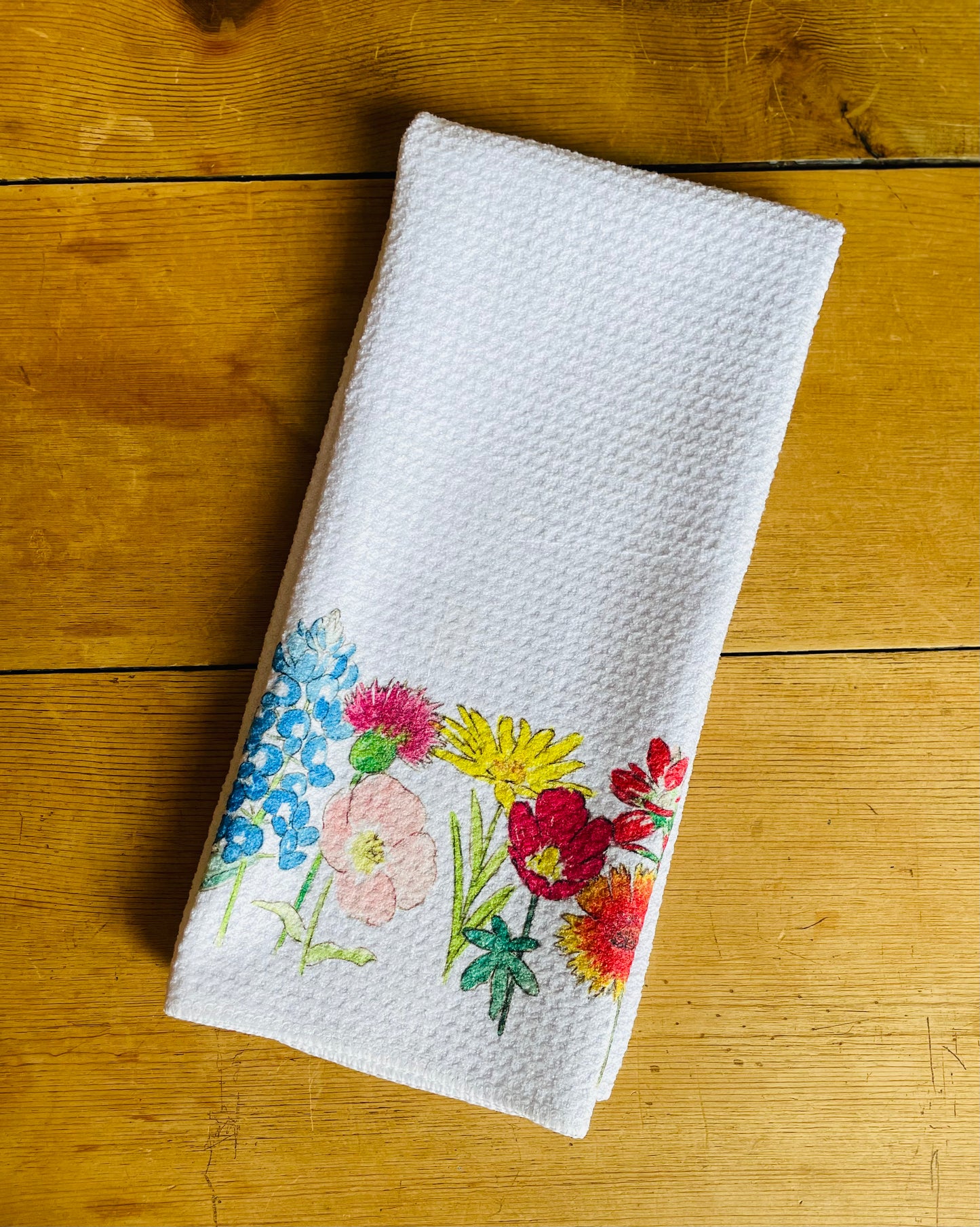 Texas Wildflowers Towel