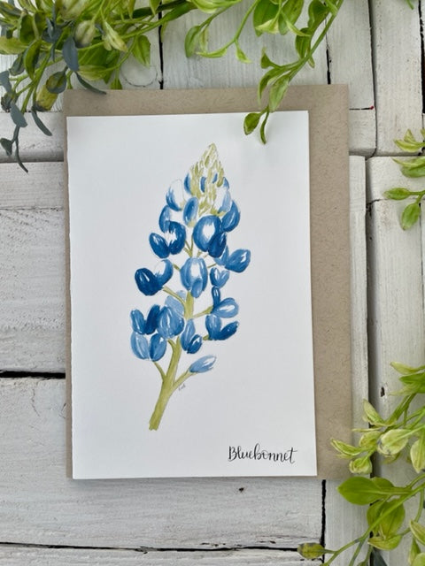 Bluebonnet Card