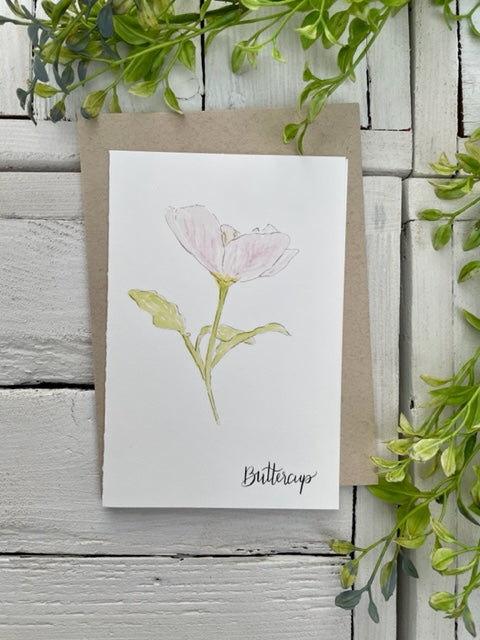 Buttercup Card