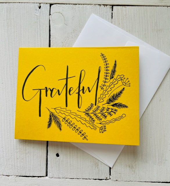 Grateful Card