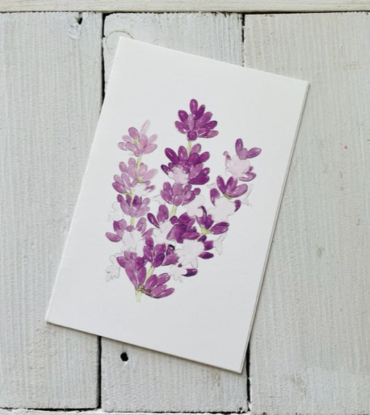 Lavender Card